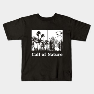 call of nature Kids T-Shirt